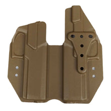 Load image into Gallery viewer, OWB non-light bearing shell for DIY holster crafting, right-handed, Boltaron material, precision-cut.