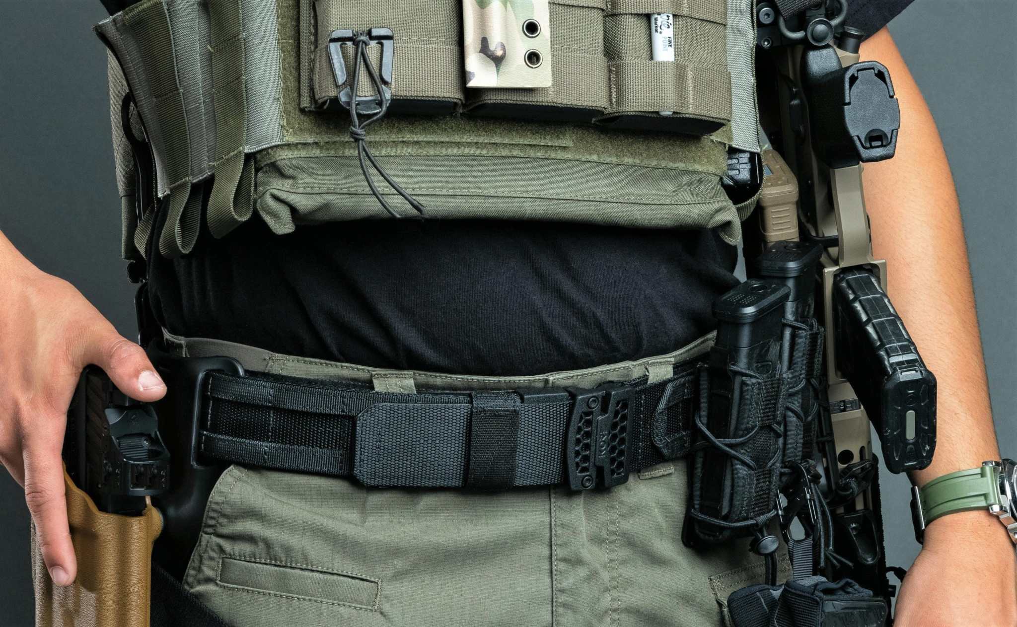 B1 Ranger Green Battle Belt Complete Kit | AGS – Adam's Gear Solutions