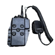 Load image into Gallery viewer, Harris XG-75 Radio Holder with adjustable retention and lapel mic compatibility.
